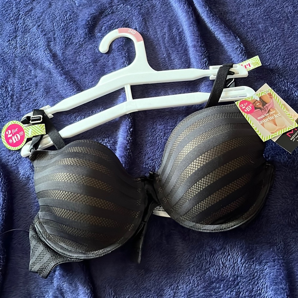 Maidenform T Shirt Black Bra